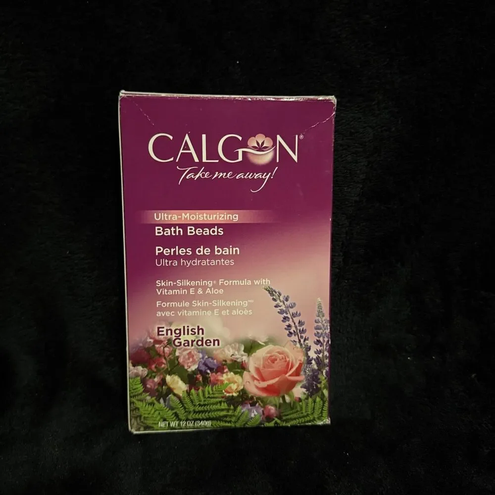 Calgon Ultra Moisturizing English Garden Bath Beads 12 Oz